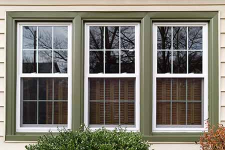 White K-style gutters